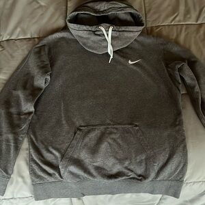 Nike cowl neck long sleeve hooded sweatshirt